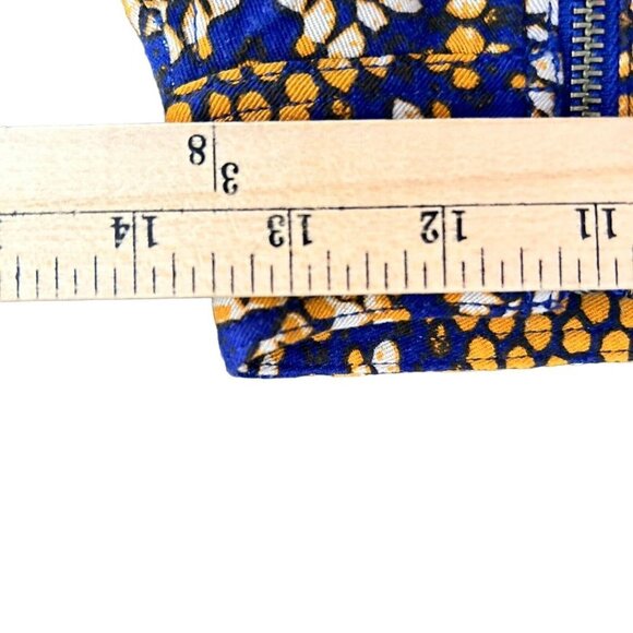 Anthropologie Cartonnier Collete Wide Pants Motif Cropped Women’s Size 0 - Picture 9 of 12